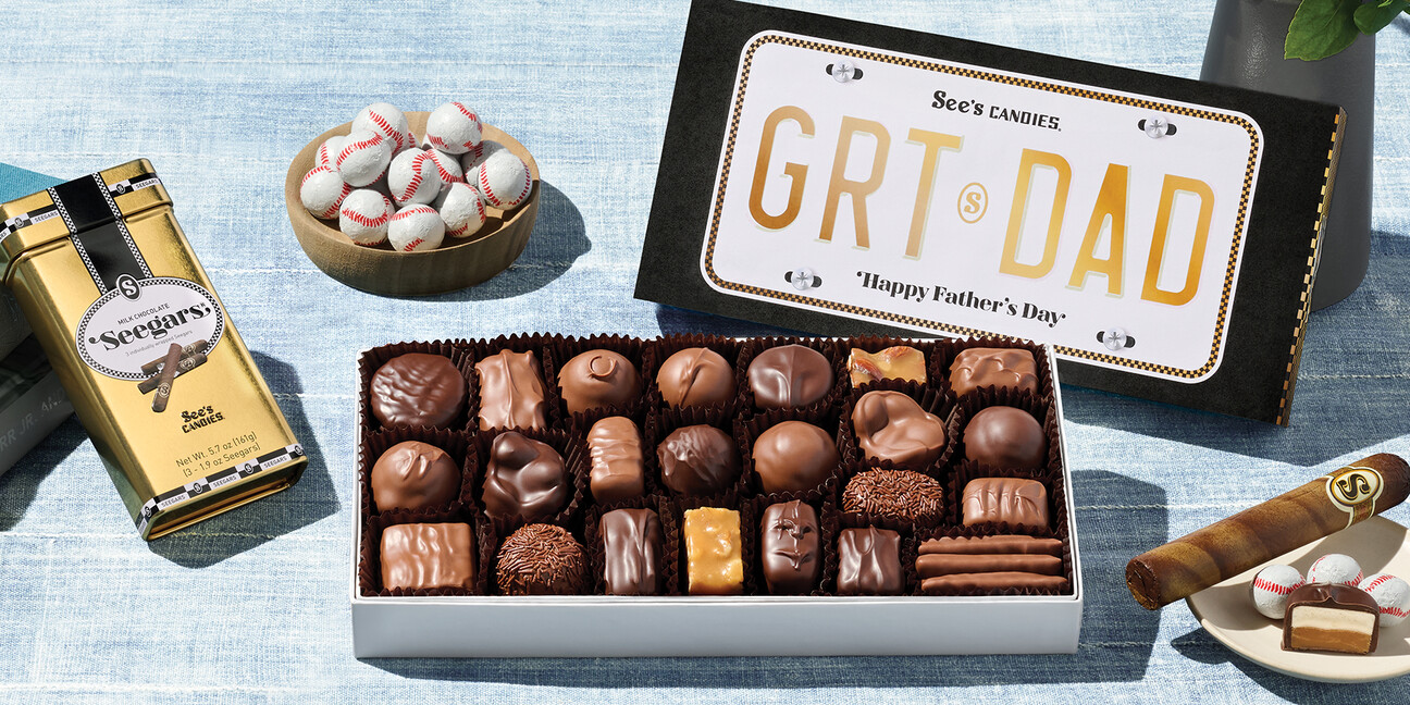 See’s Candies Top Father’s Day Chocolate & Candy Gift Ideas