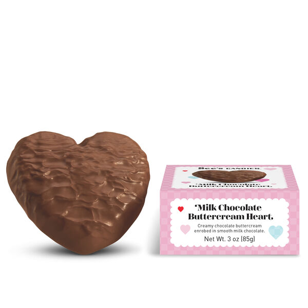 View Milk Chocolate Buttercream Heart