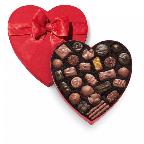 View Classic Red Heart Assorted Chocolates