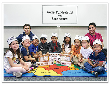 Photograph of Monte Verde Elementary school student fundraisers