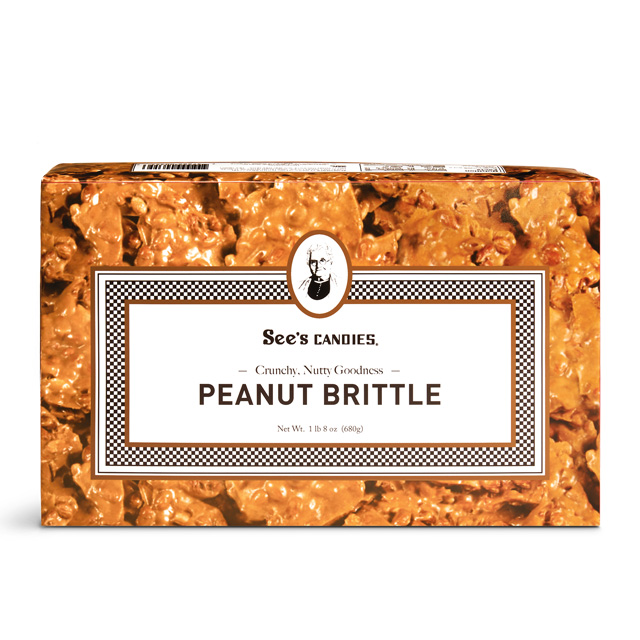 1 lb 8 oz Peanut Brittle