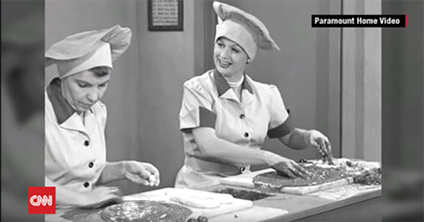 I Love Lucy "Job Switching" episode scene